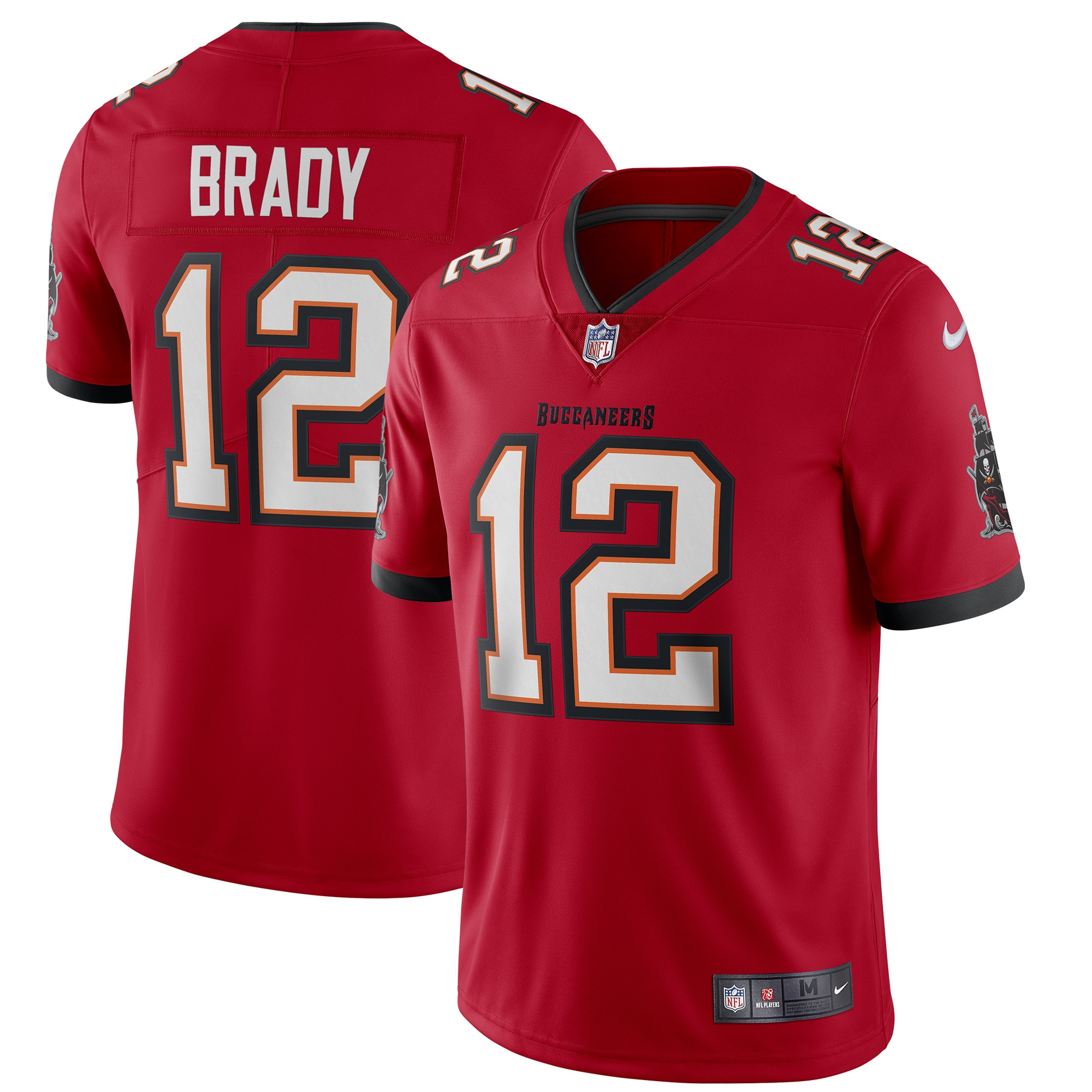 Tom Brady Tampa Bay Buccaneers Vapor Limited Jersey – Red NFL