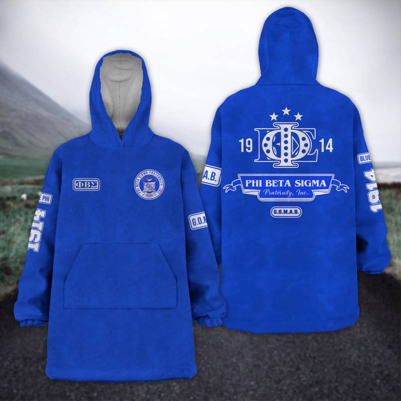 PHI BETA SIGMA LAZY PAJAMAS HOODIE