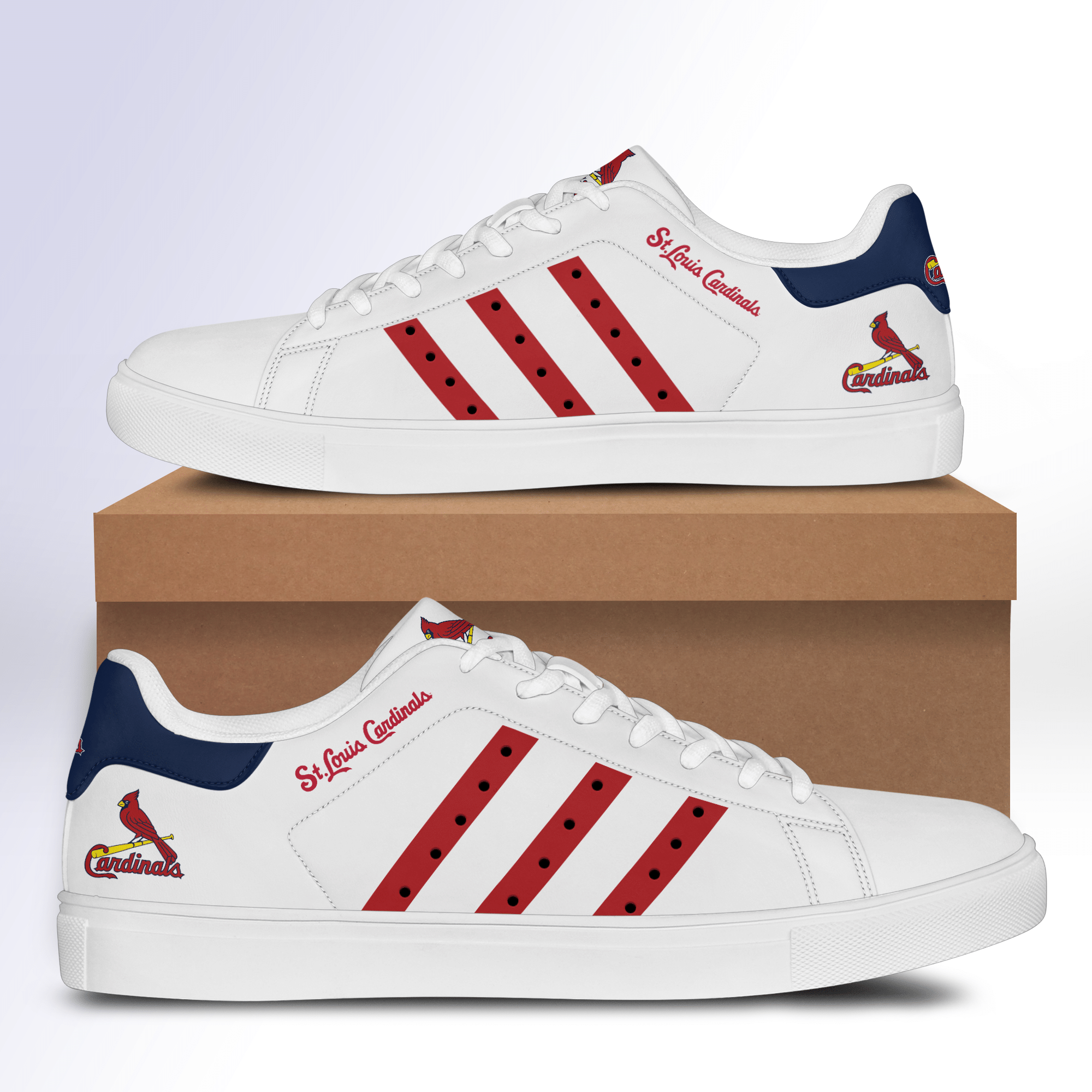 St. Louis Cardinals Low Top Shoes - V2 - VMTee