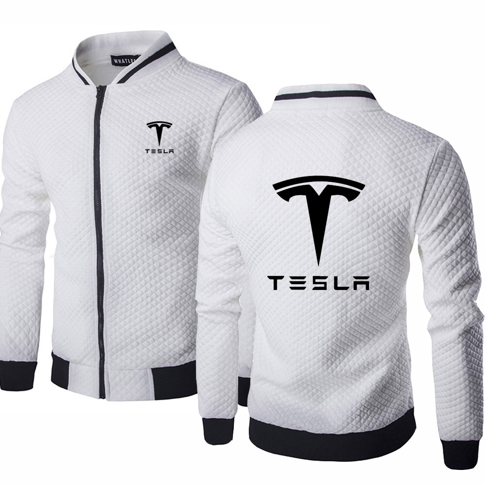 2020 New Men’s Pullover Tesla Car Logo Printing Spring Autumn New Fashion High Quality Cotton Casual Sweatshirt alx