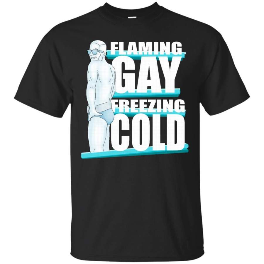 X MEN – Flaming Gay Freezing Cold T Shirt & Hoodie