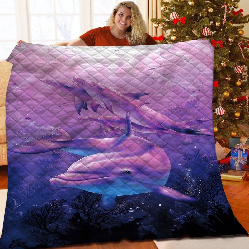 Dolphin JFJ4869 Quilt