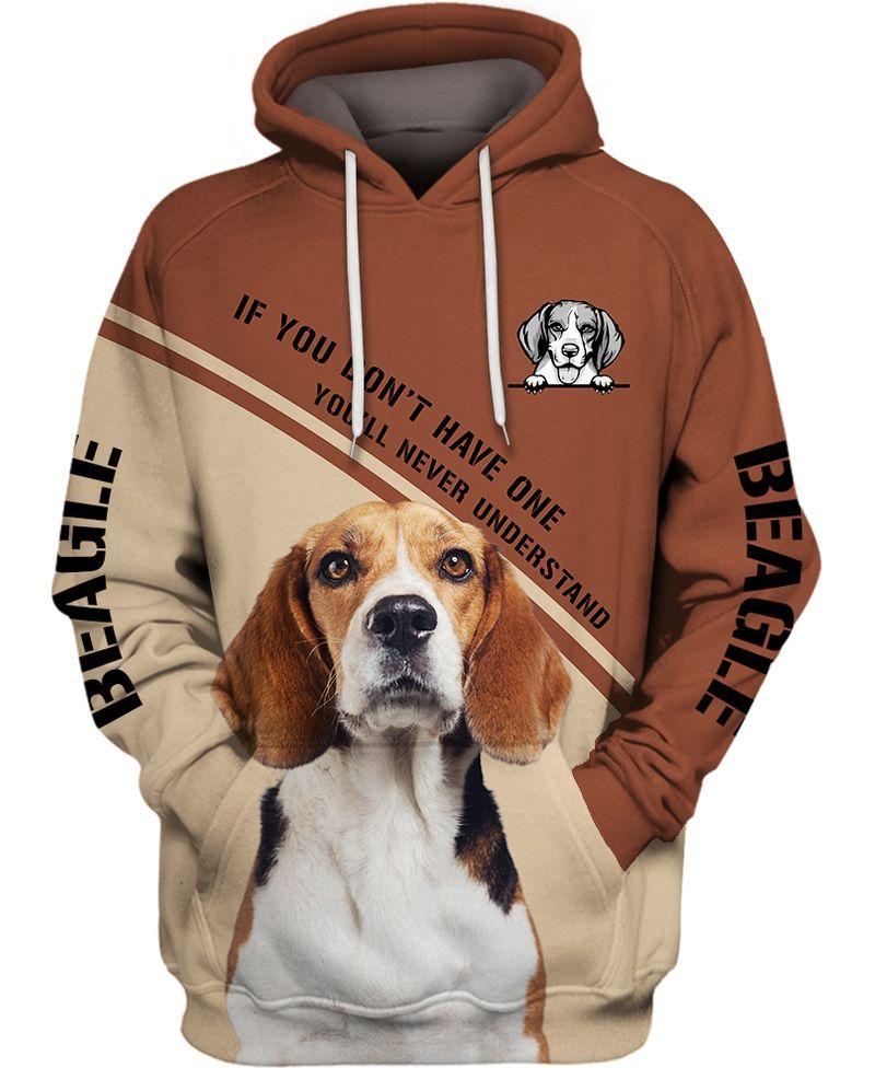 Summer Outfits 3D Print Beagle  Adult Unisex