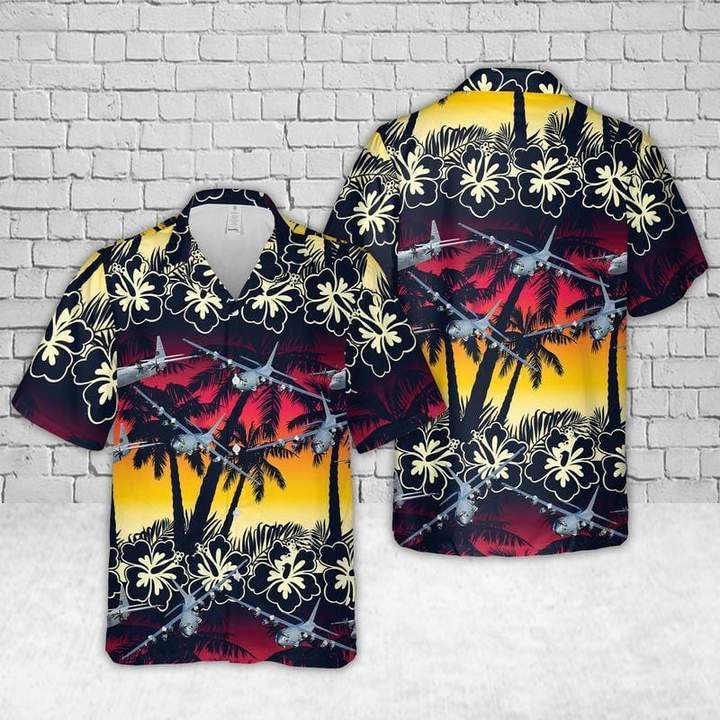 Us Air Force Lockheed Ac Aloha Hawaii Shirts For Men Women Ha76653