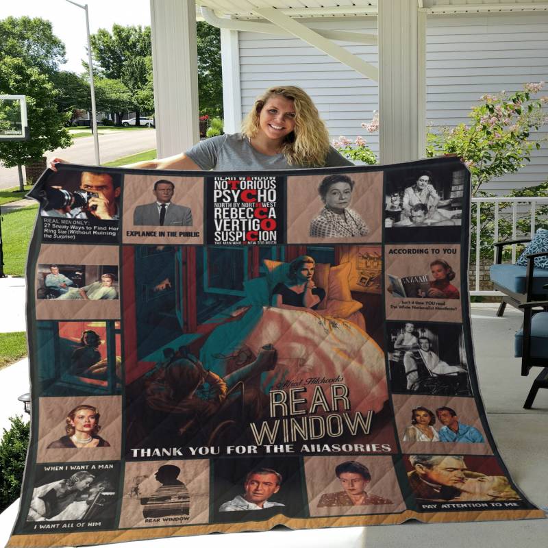 Rear Window Poster Quilt DHC1911111DD