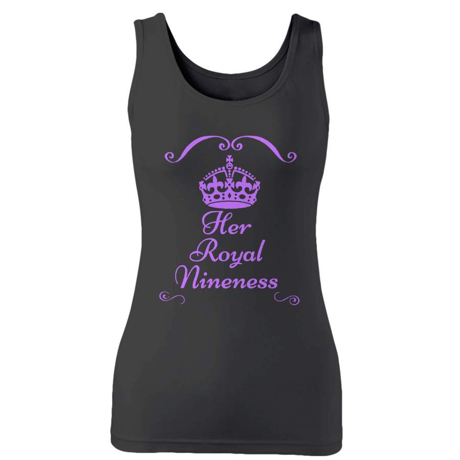 Her Royal Nineness Birthday Princess Woman’s Tank Top