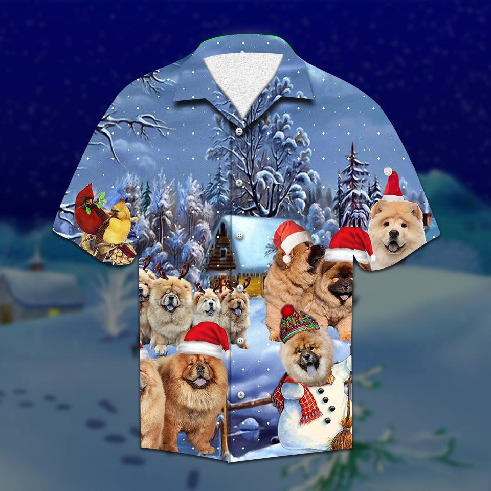 Chow Christmas Hawaii Shirt Unisex Adult Ha98757