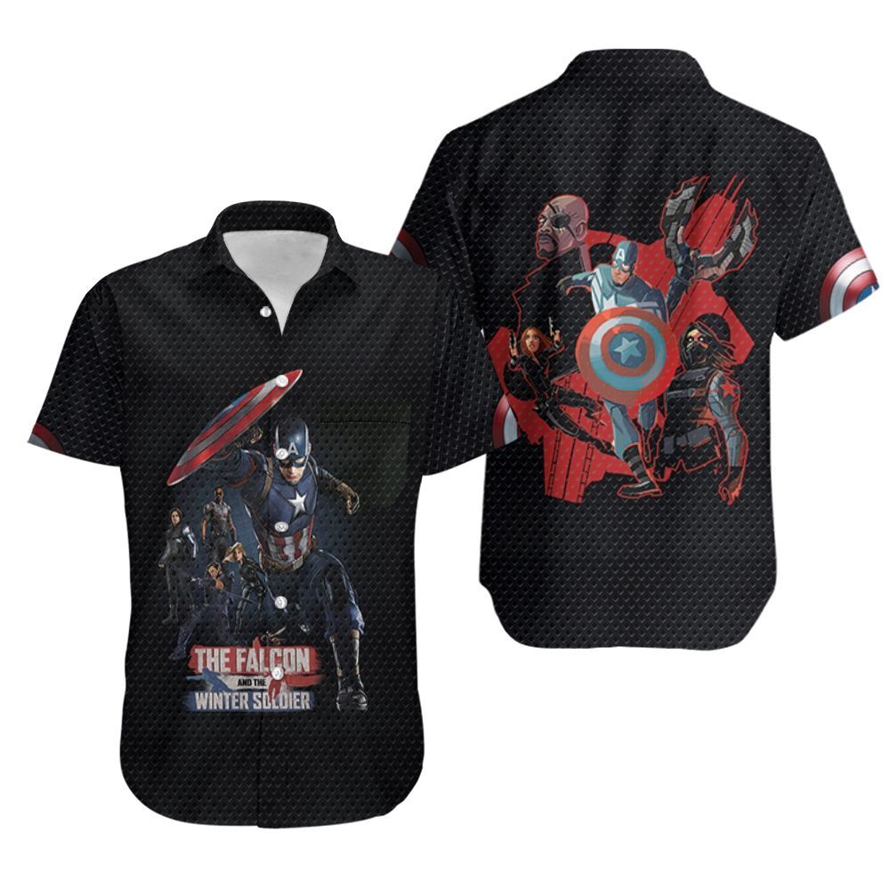 The Falcon And Winter Soldier Hawaii Shirt Ha10930