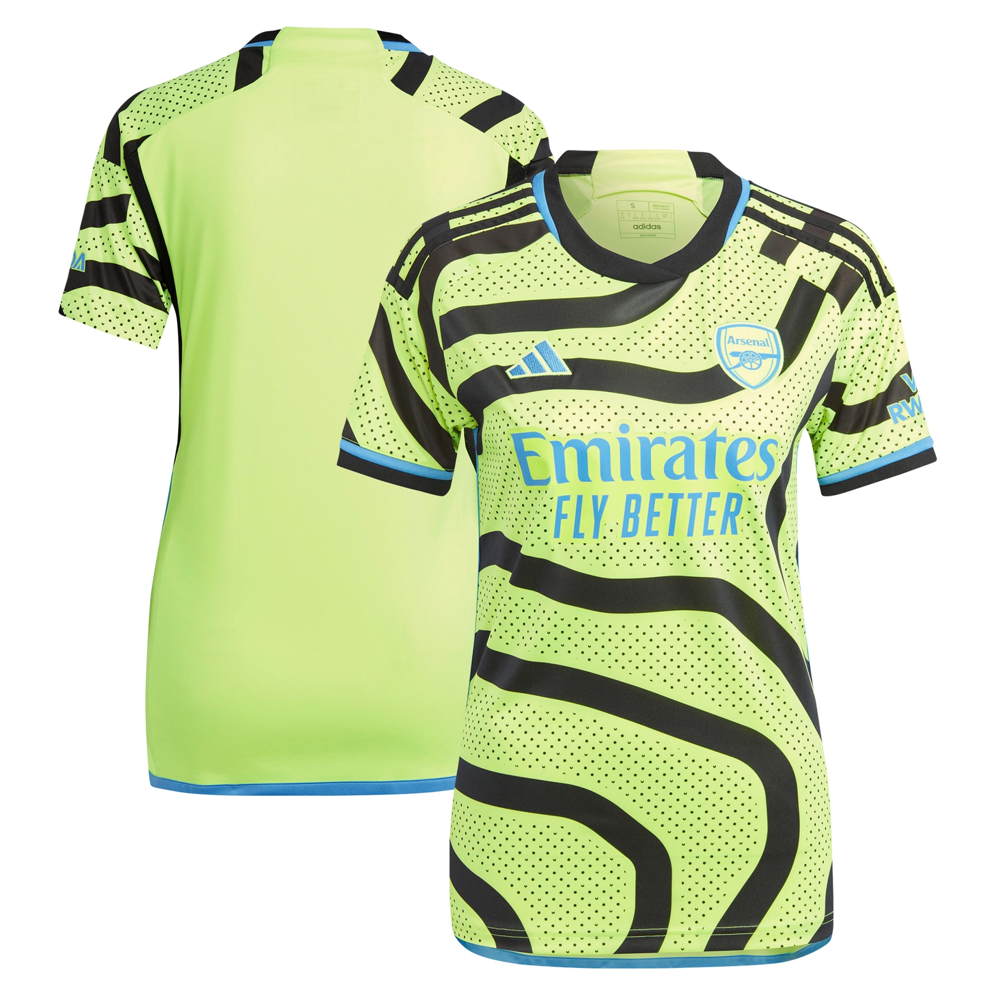 Arsenal Women's 2023/24 Away Replica Jersey – Yellow