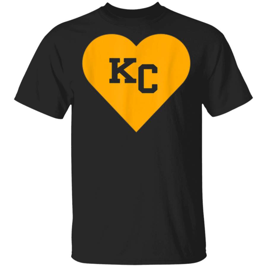 Womens Cute I Love Kansas City Heart KC TShirt Kansas City Football T-Shirt