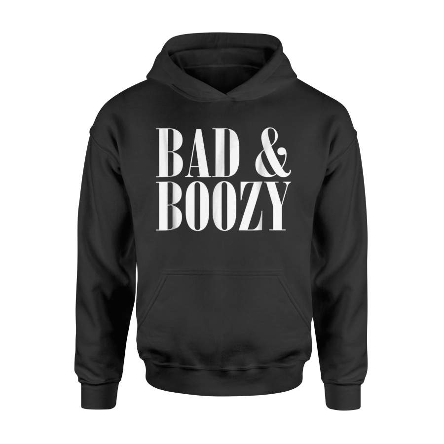 Bad & Boozy Bachelorette Party Funny Summer Beer Hoodie