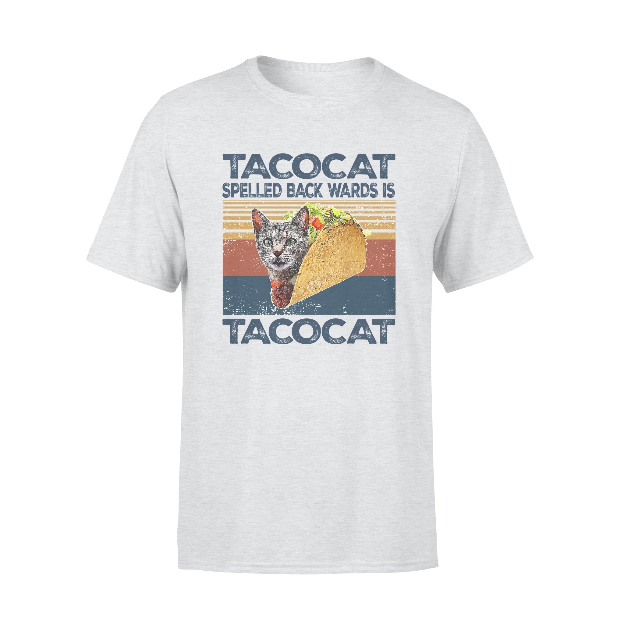 Tacocat Spelled Backwards Is Tacocat Funny – Premium T-shirt