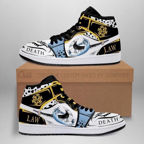 Trafalgar Law Jordan Sneakers Room Skill One Piece Anime Shoes Fan Mn0 Jordan Sneaker
