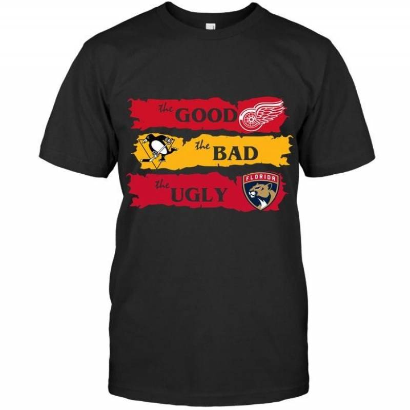 Detroit Red Wings The Good The Bad The Ugly Fan T Shirt