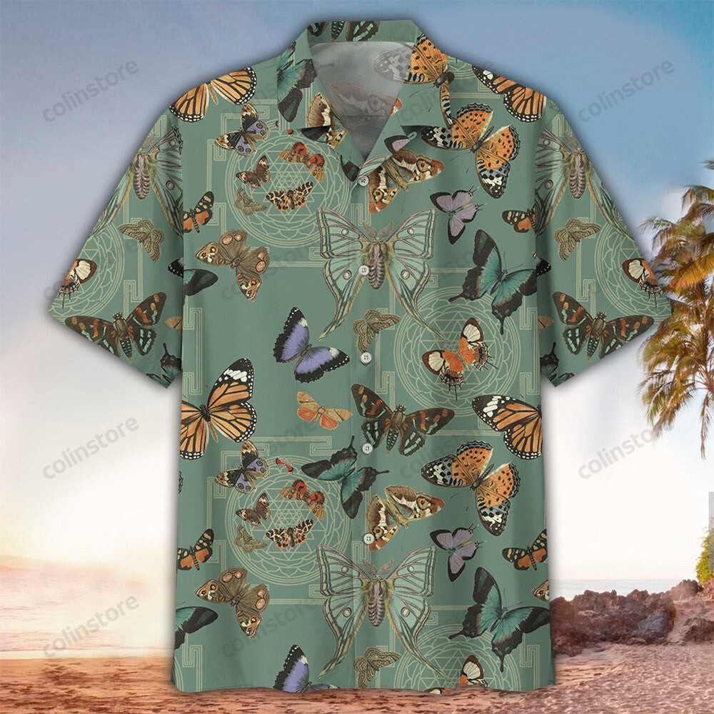 Butterfly Hawaii Shirt For Aloha Ha81374