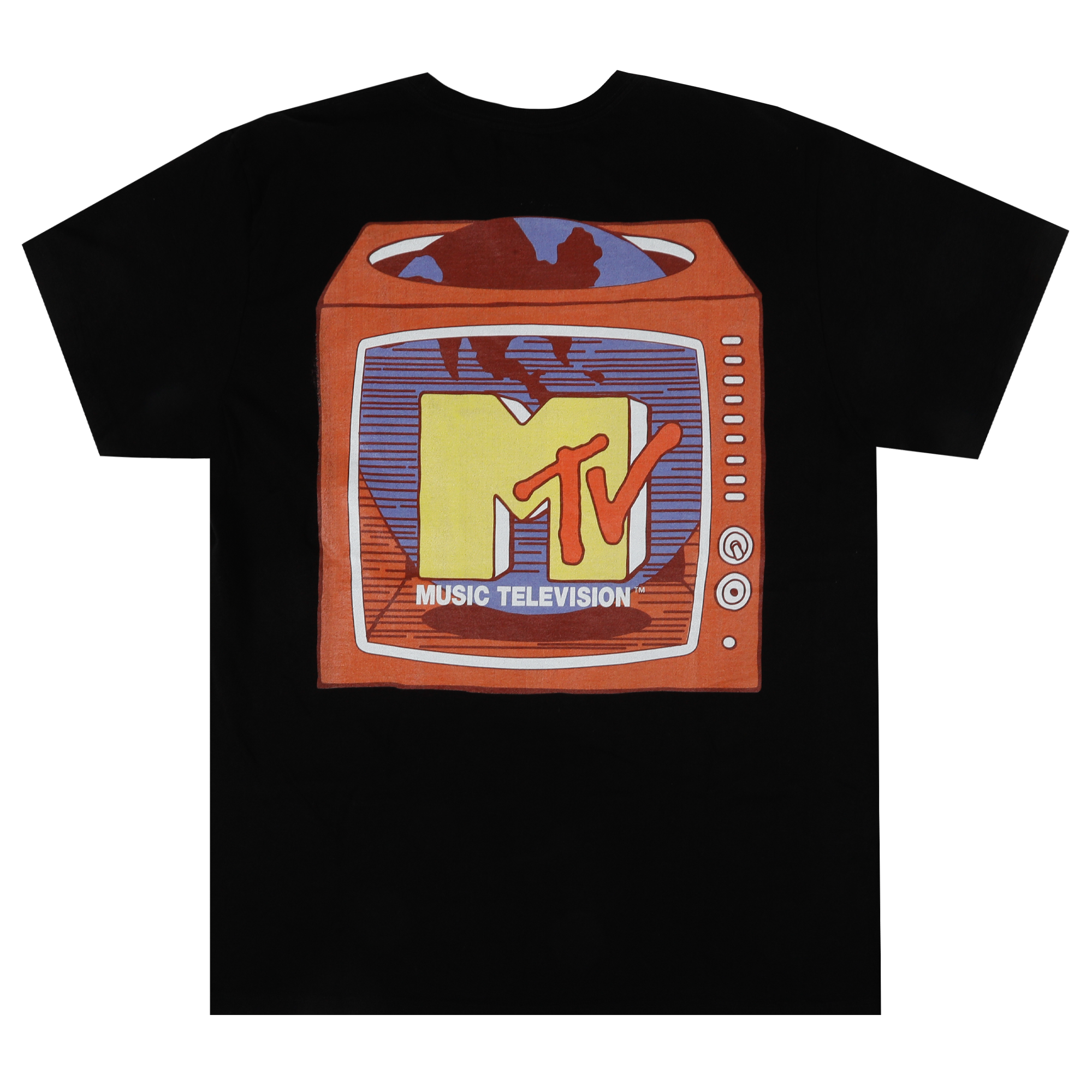 Mtv World Television Black Tee