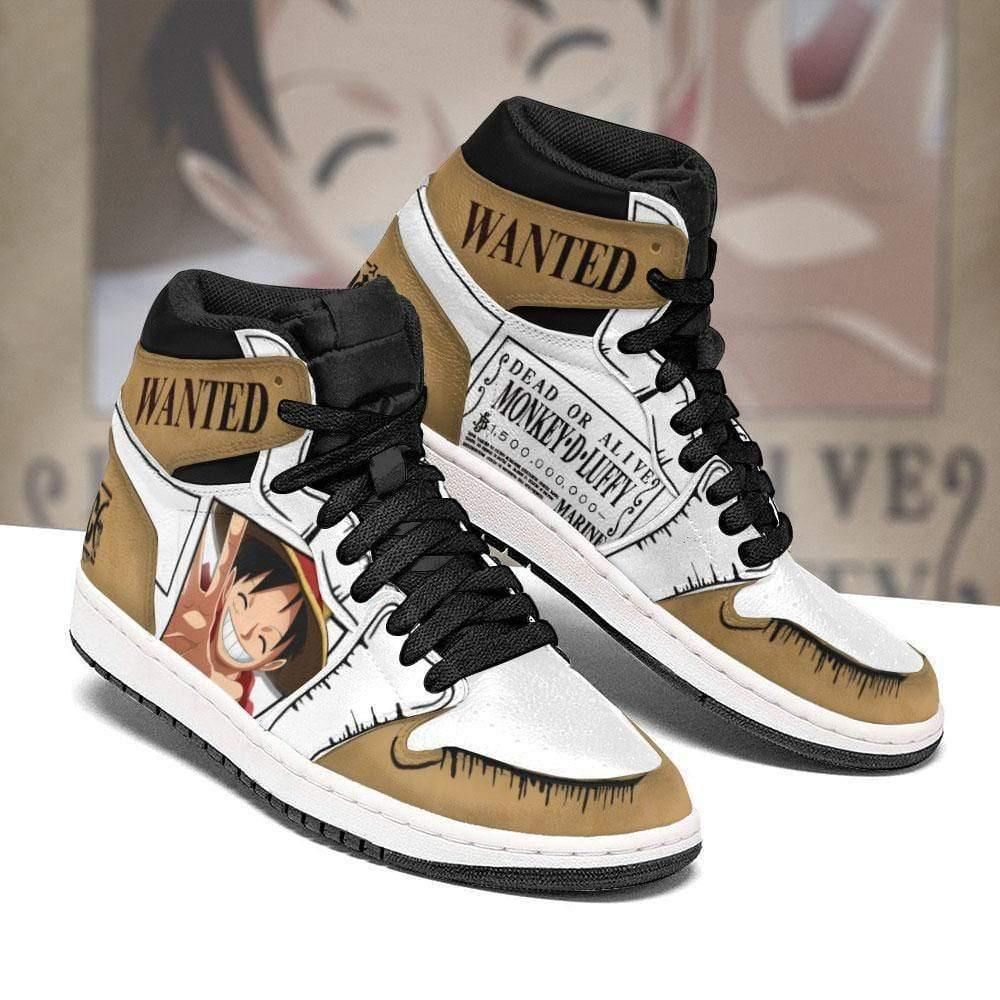 One Piece Shoes Anime Shoes Monkey D Luffy Sneakers