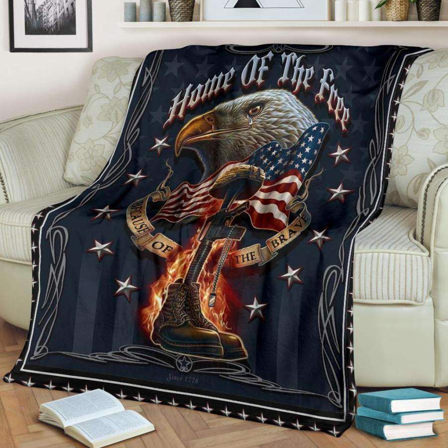 Eagle Blanket Giving Family Home Of The Free