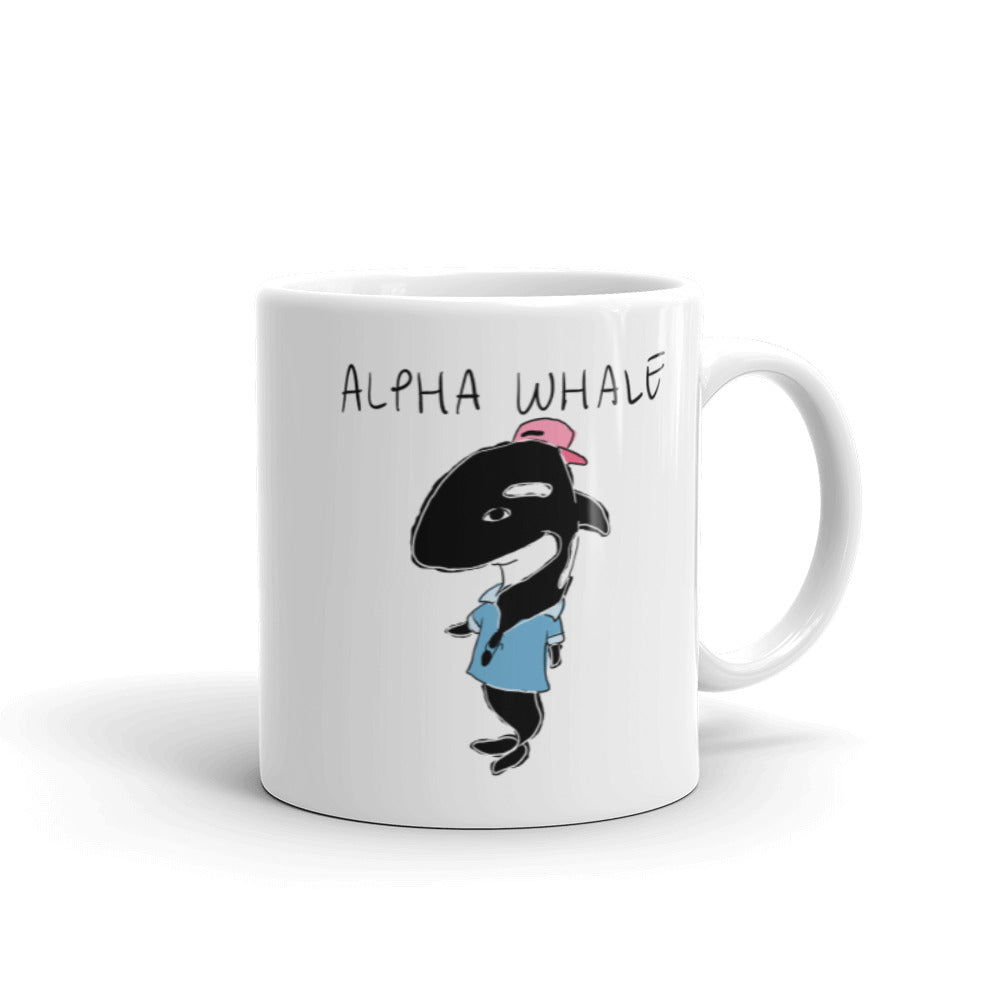 Alpha Whale Mug