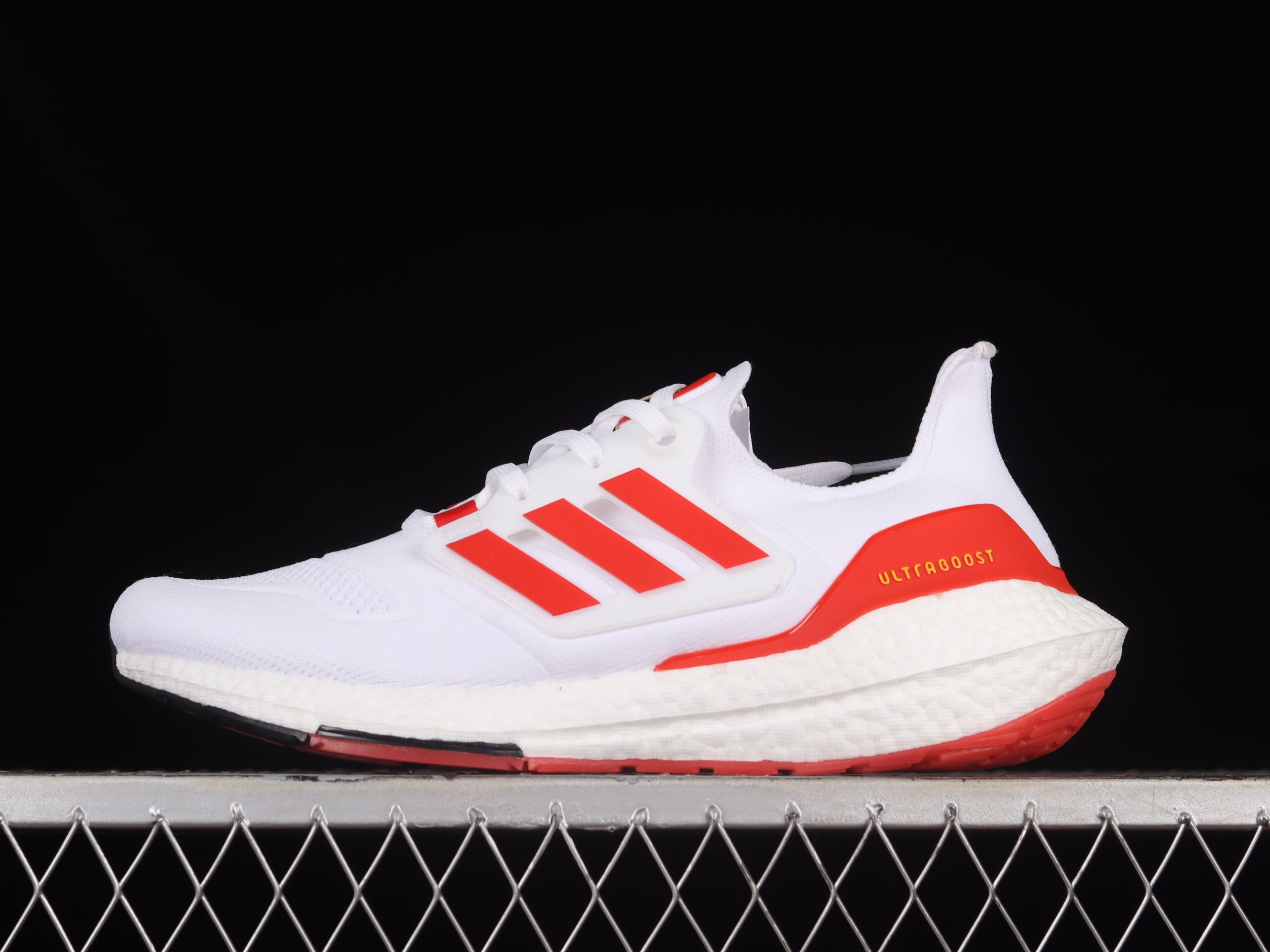 adidas UltraBoost 22 Cloud WhiteVivid Red Shoes Sneakers SNK347238232