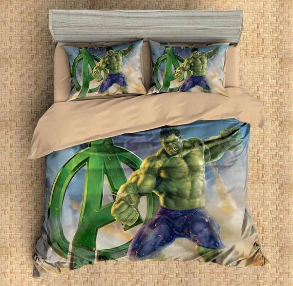 3D Customize Hulk Bedding Set Duvet Cover Set 4