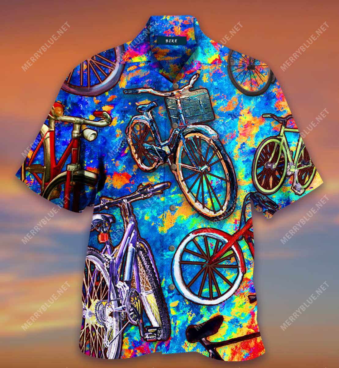 Life Is A Beautiful Ride Bicycle Hawaii Shirt Ha17311