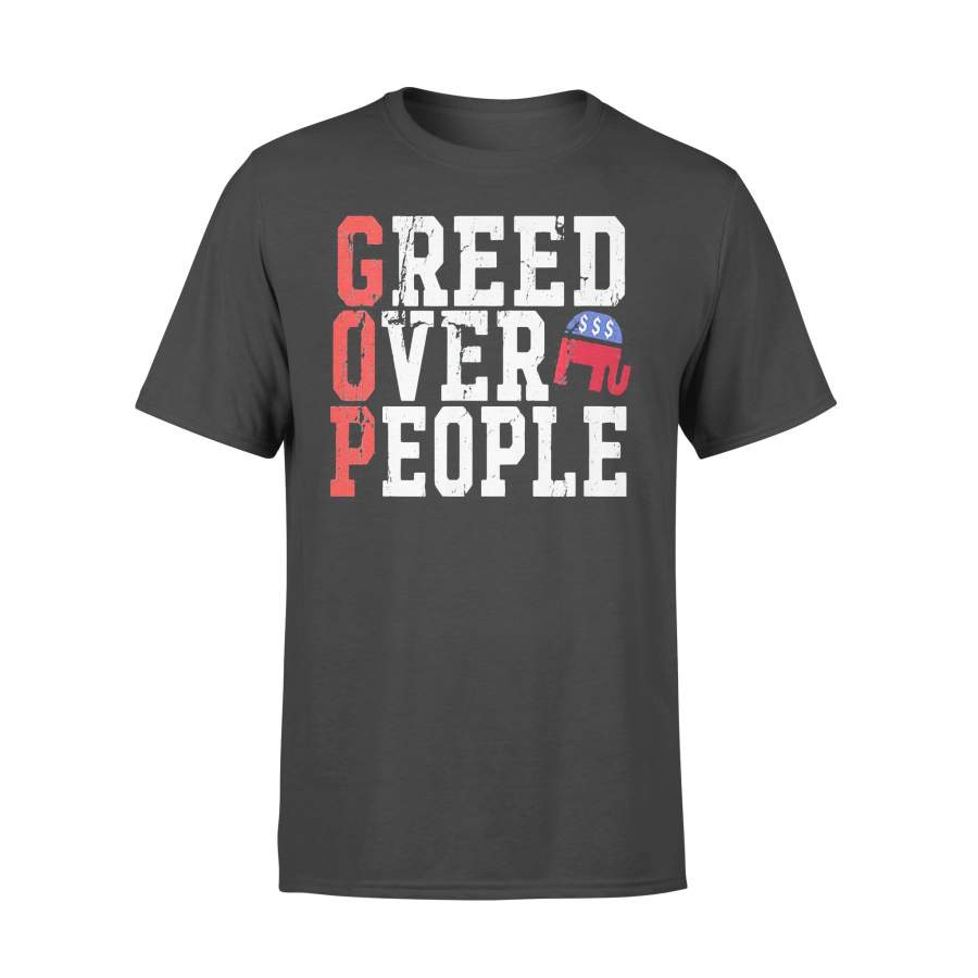 Gop Greed Over People Elephant T-shirt