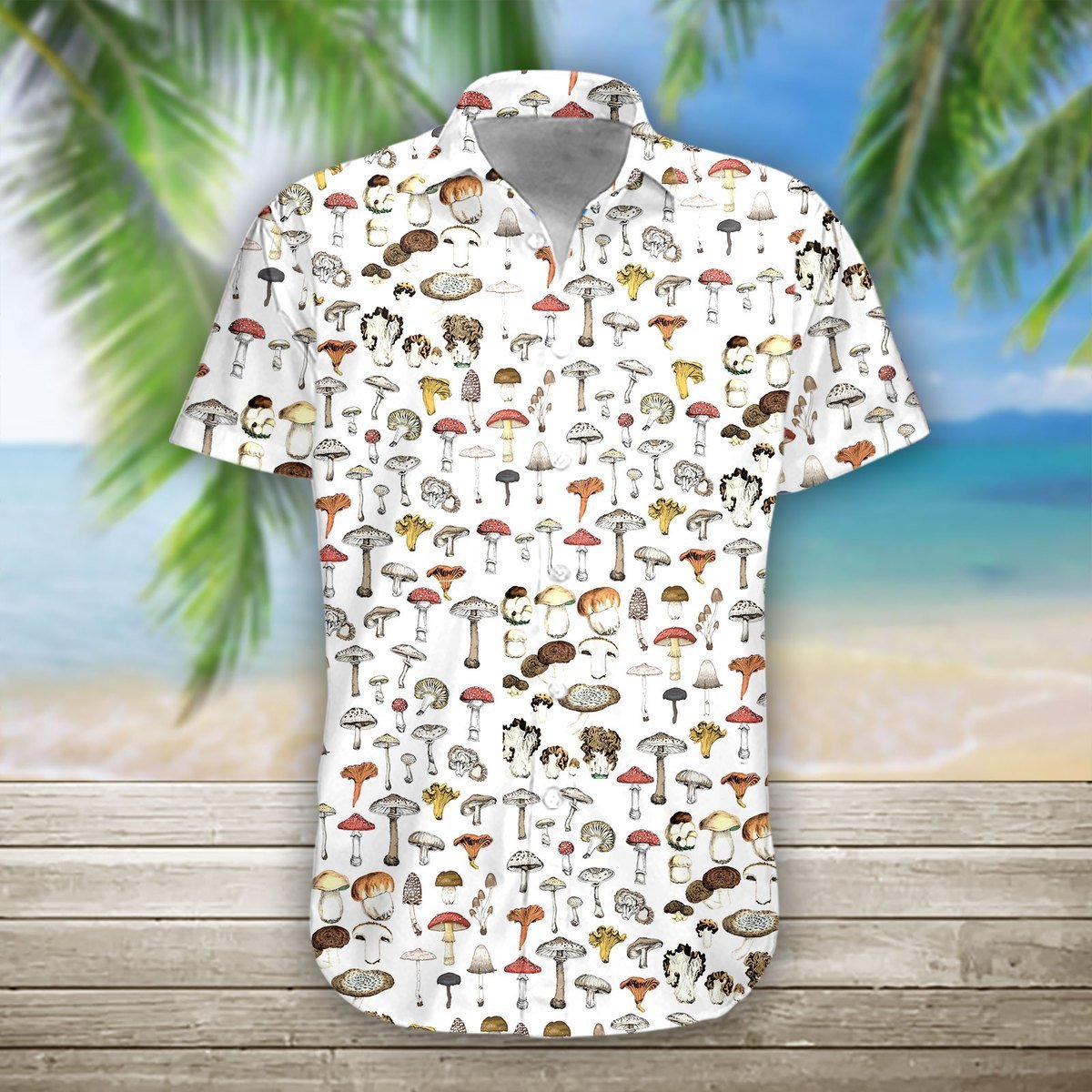 Mushroom All Over Printed Hawaii Shirt Ha67050