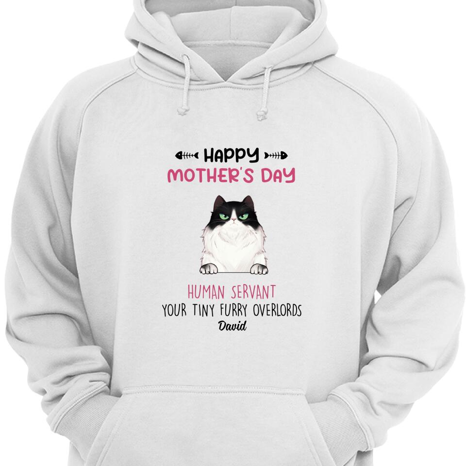 Happy Father Day Human Servant Personalized Hoodie – Trending Personalized