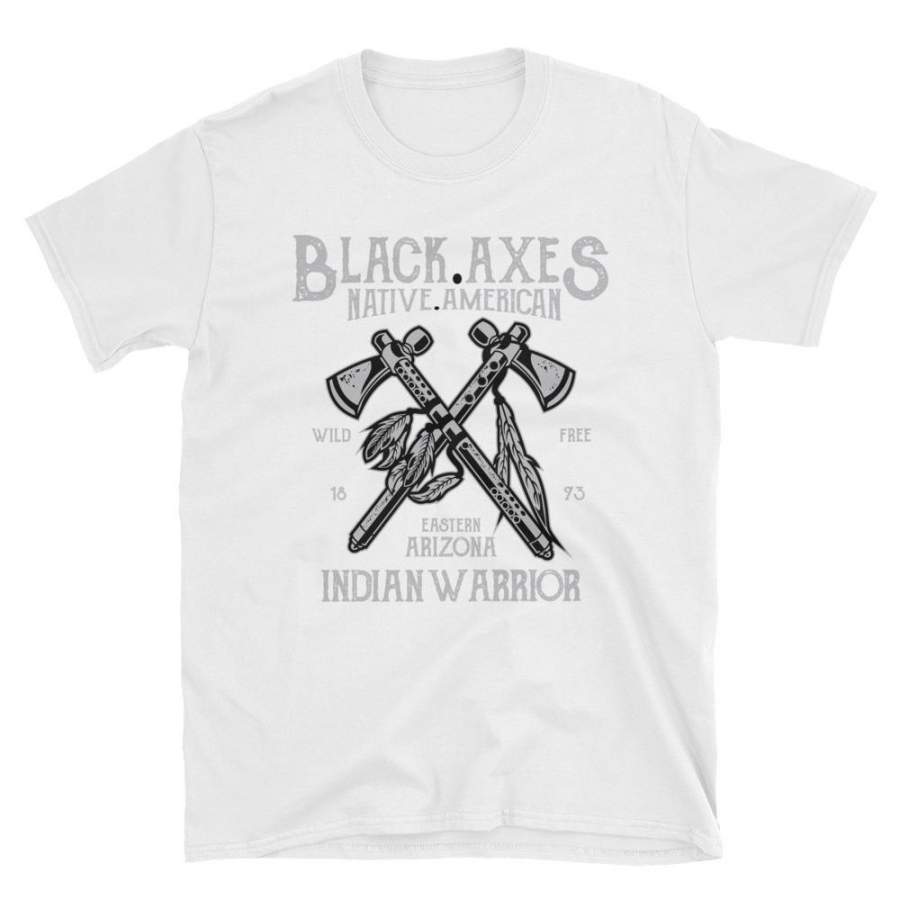 Black Axes Native American Vintage Poster T-Shirt