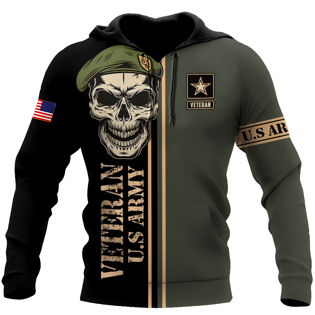 Us Army Veteran 3D All Over Printed Hoodie Sn26052103