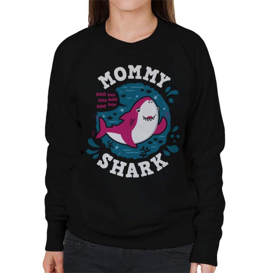 Baby Shark Family Mommy Women’s Sweatshirt