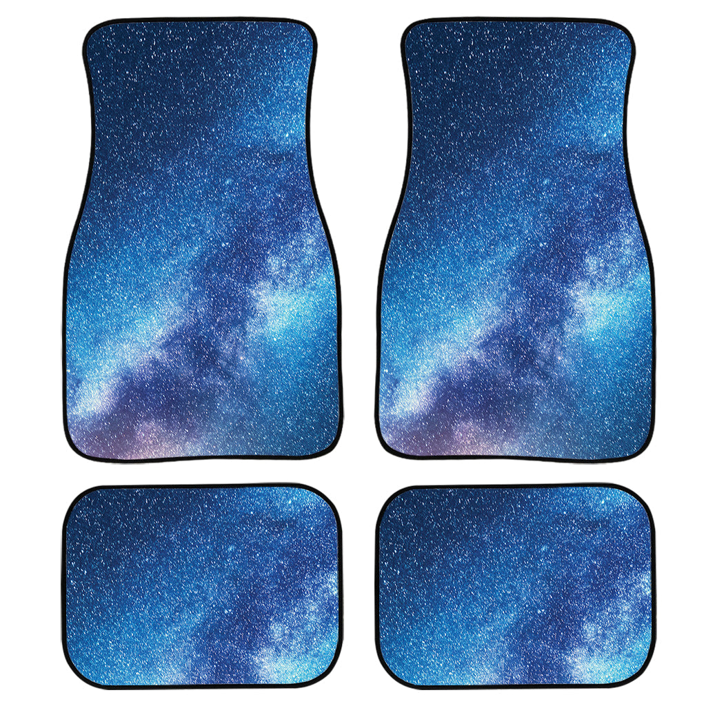 Night Sky Milky Way Print Front And Back Car Floor Mats, Front Car Mat