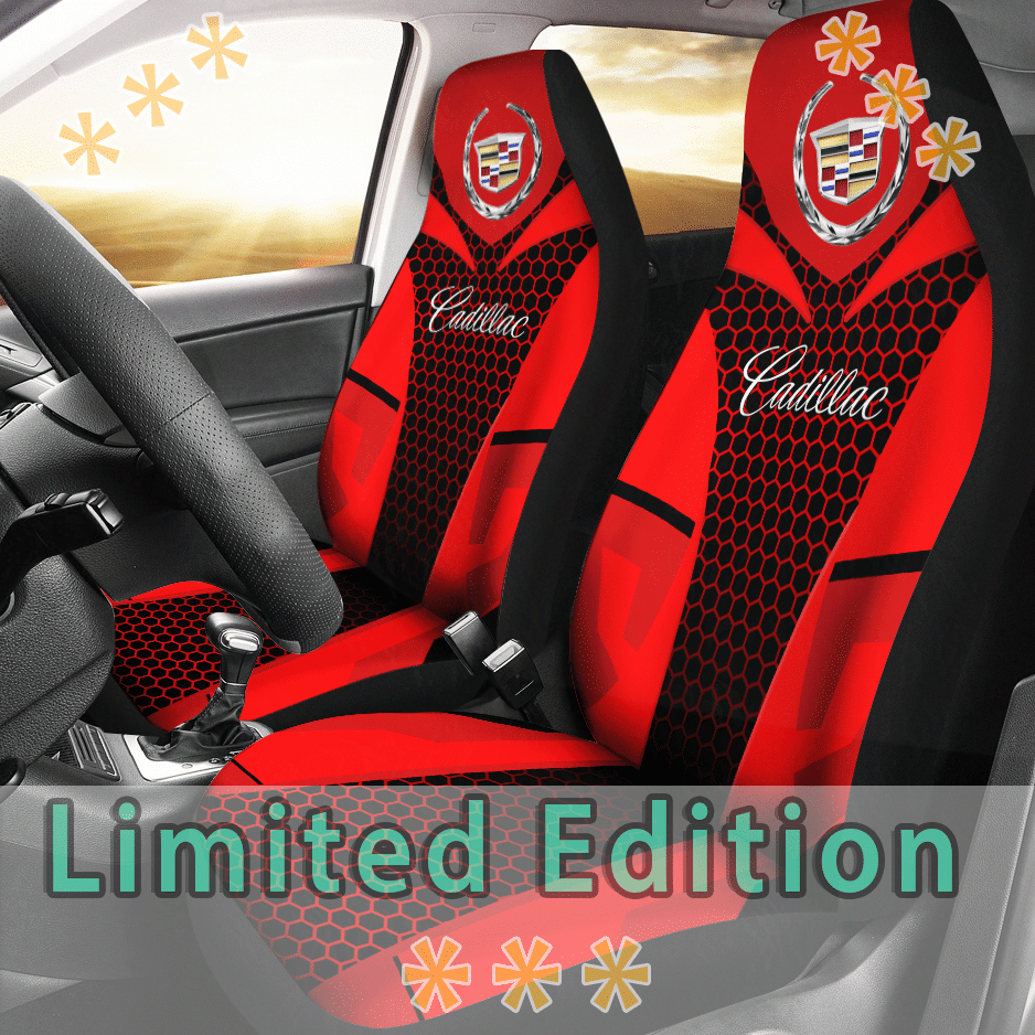 Cadillac Car Seat Covers (SET OF 2)