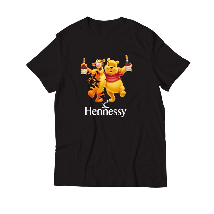 Winnie The Pooh and Tiger Drinking Tee Unisex T Shirt