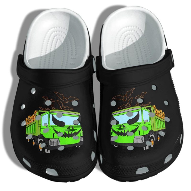 A Truck Of Pumpkins Halloween Shoes Crocband Clog Gift For Men Women