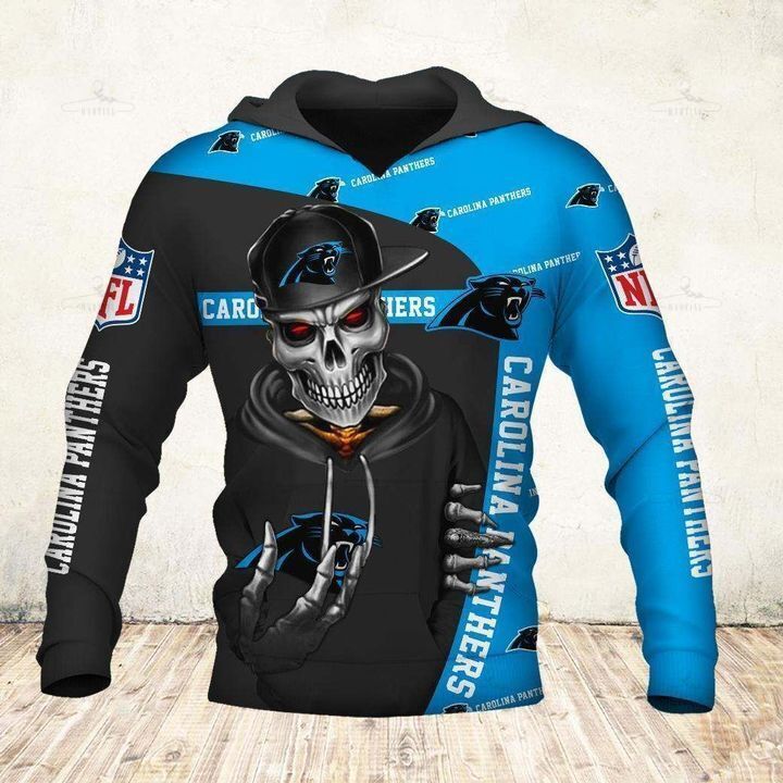 Carolina Panthers Hoodies Cute Death Gift For Men