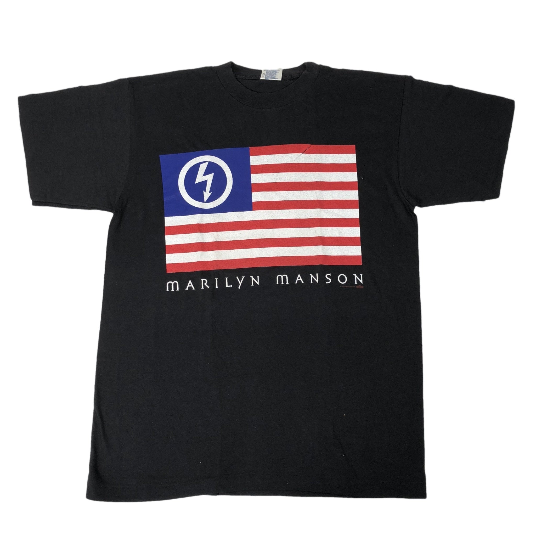 Vintage Marilyn Manson “American By Birth Antichrist By Choice” T-Shirt