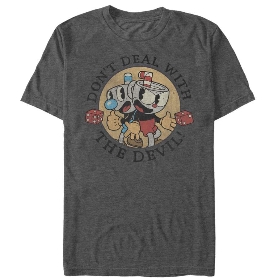 Cuphead Men’s Don’t Deal with the Devil T-Shirt