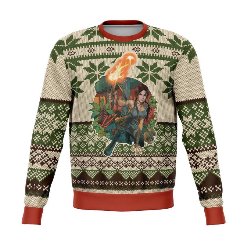 Tomb Raider Premium Ugly Christmas Sweater