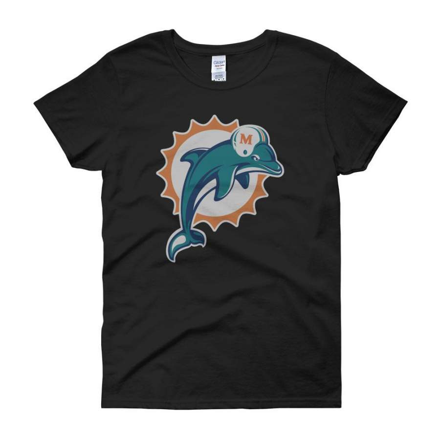 Miami Dolphins American Football Logo Women’S T Shirt