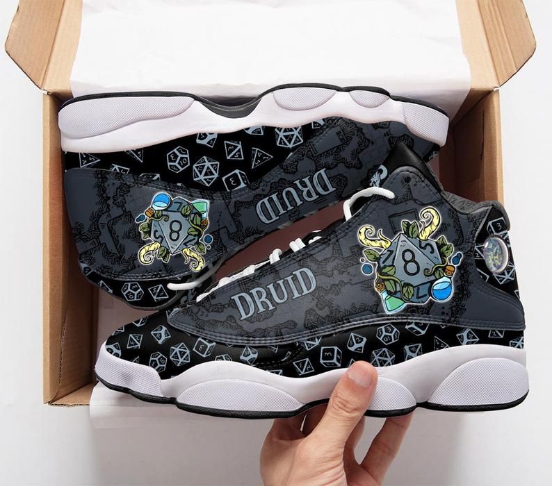 Dungeon And Dragon Druid JD Shoe, Air JD13 Shoe, Dungeon And Dragon Shoe, JD Sneakers, Air Sport, JD Shoes, Gift For Adults Men Women