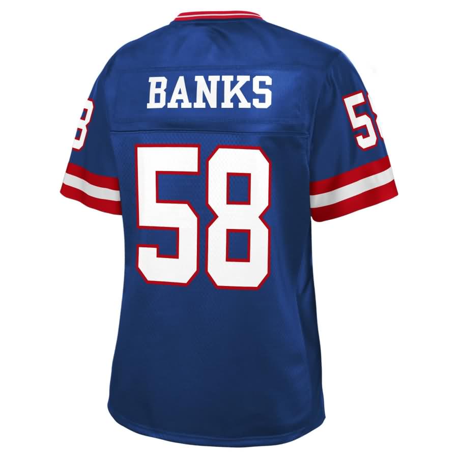 Carl Banks New York Giants NFL Pro Line Womens Retired Player Jersey – Royal