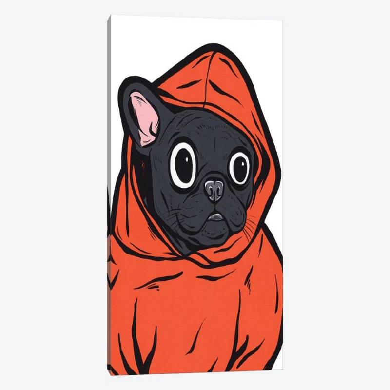French Bulldog Hoodie - Canvas Print