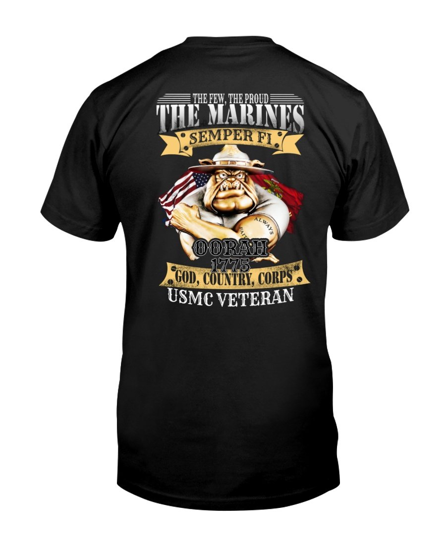 The Marines Semper Fi, USMC Veteran T-Shirt