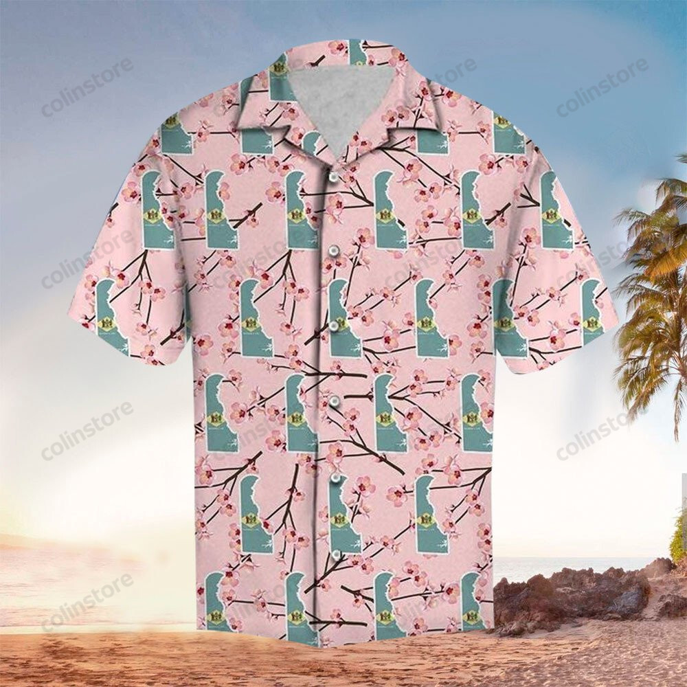 Peach Hawaii Perfect Gift Ideas For Lover Shirt Aloha Ha15329