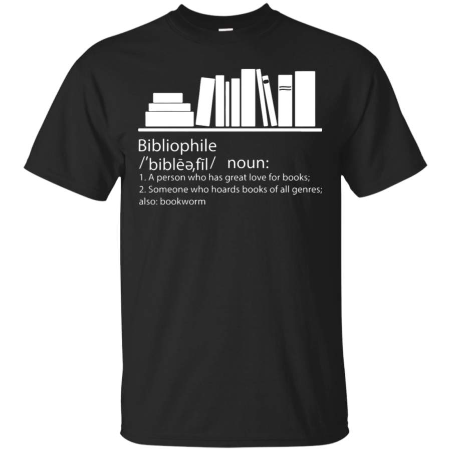 AGR Bibliophile Bookworm Collect All Books T-Shirt