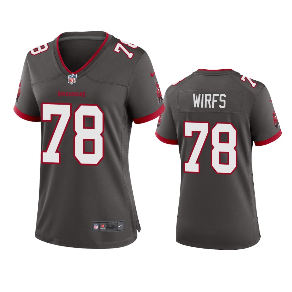 Tampa Bay Buccaneers Tristan Wirfs Pewter 2020 NFL Draft Alternate Game Jersey