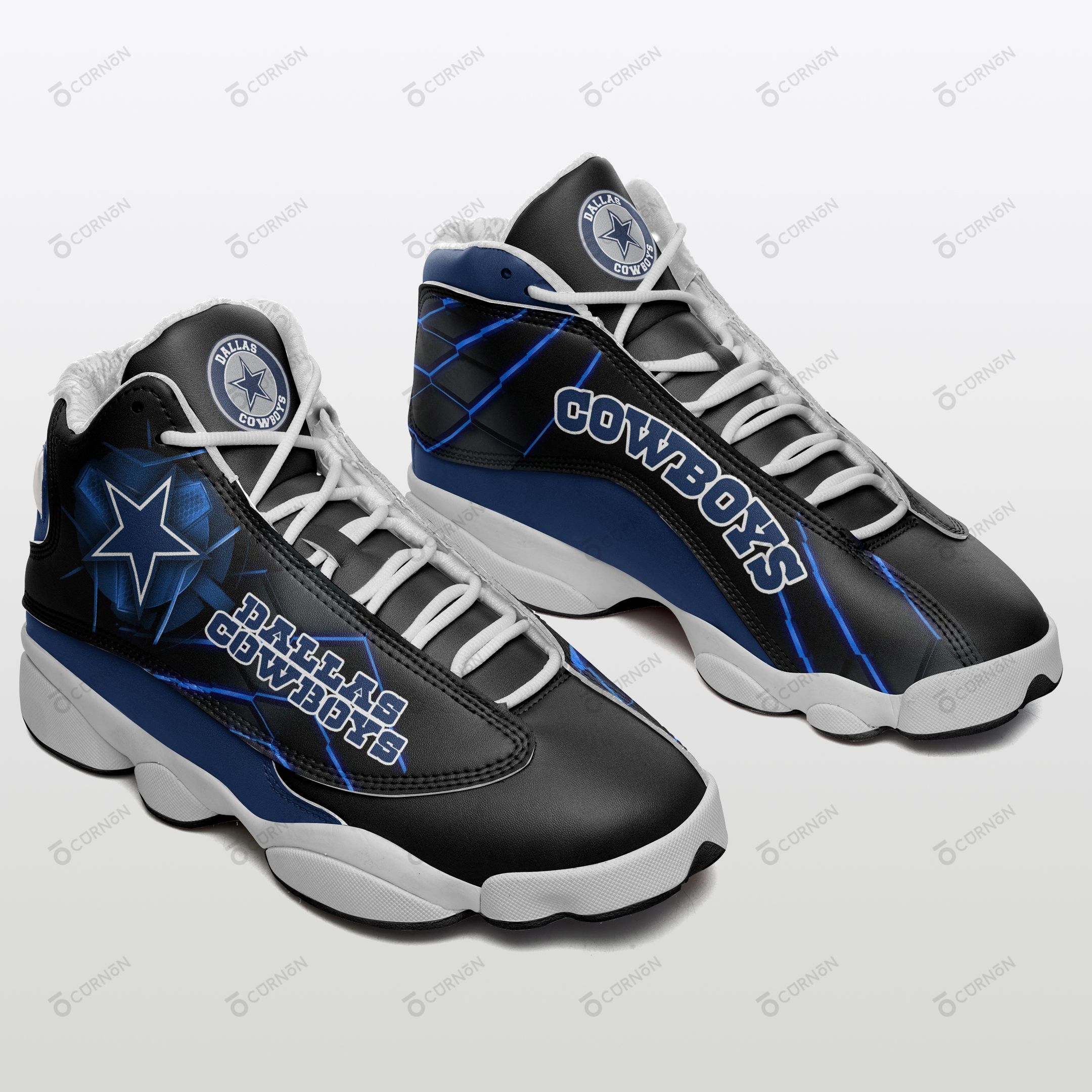 Dallas Cowboys Air JD13 Sneakers 707