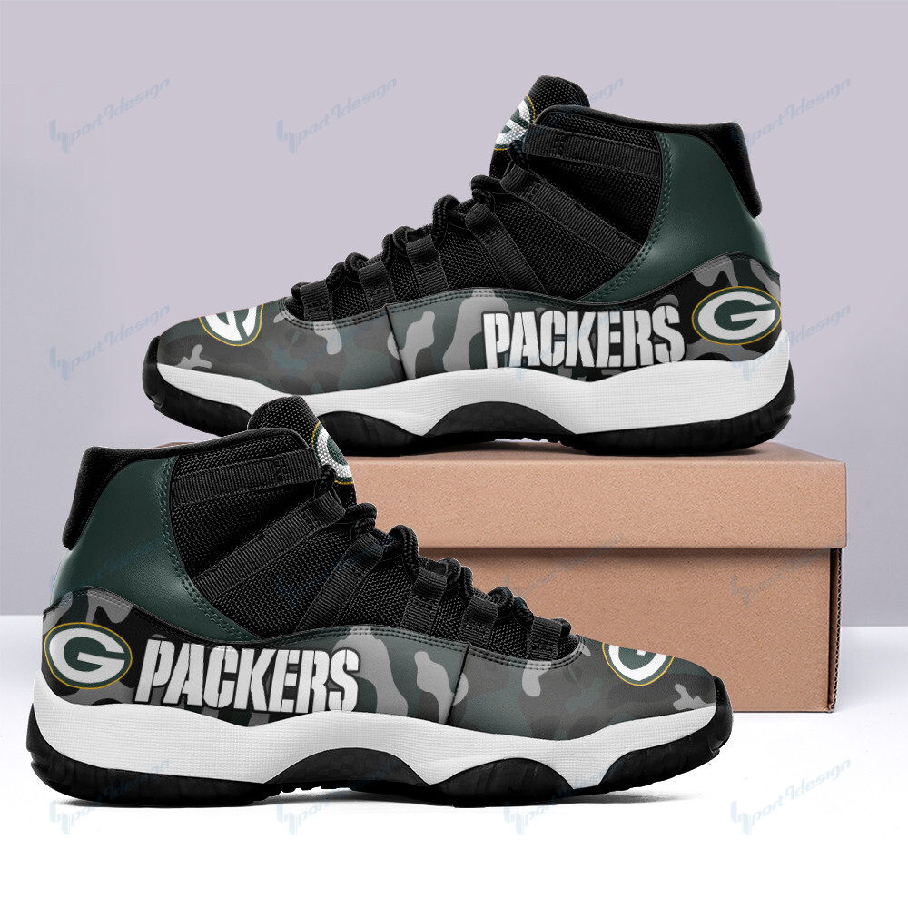 Green Bay Packers Ajd11 Sneakers Bg54